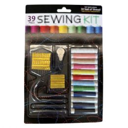 24 pieces 39 Piece Sewing Kit Thread Set - Sewing Supplies