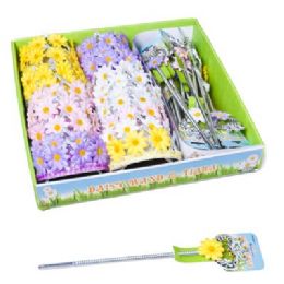 Daisy Wand And Tiara 4ast Flower Color/48pc Pdq