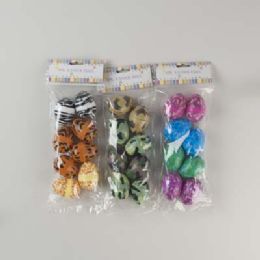 Easter Eggs 4pk Lg/8pk Med Pearlized/marbalized 6ast/easter Insert