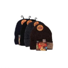 Assorted Dark Colors Men's Insulated Beanie Hat
