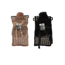 Lady Beanie Hat And Scarf Set
