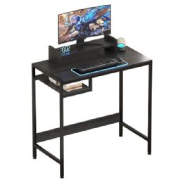 Minosys 32 Inches Office Desktop With Storage And Monitor Stand