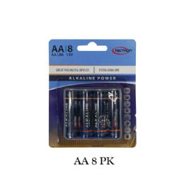 24 pieces 8 Pk Aa Alkaline Batter - Batteries