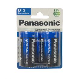 60 pieces 2's D Panasonic General Purpose Battery - Batteries