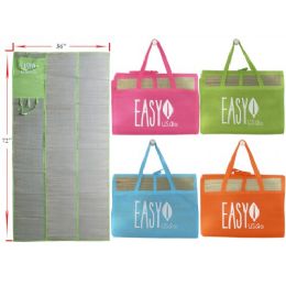 50 Pieces 36 X 72 Foldable Straw Beach Mats - Mats