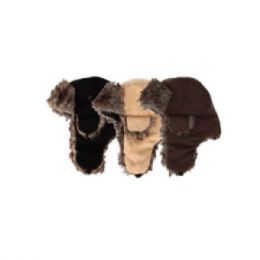 36 Wholesale Mens Trapper Hat