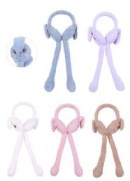 36 Pieces Winter Fuzzy Ear Muffs Mix Colors - Ear Warmers