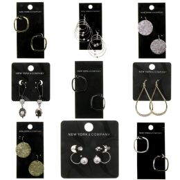 60 pieces 72pc Premium Name Brand Earring Assortment - Earrings