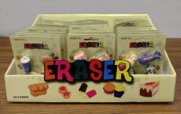 60 pieces Japanese Puzzle Eraser Display Unit W/ 24pc - Erasers