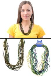 60 pieces Assorted Colors Plastic Party Bead - Party Novelties