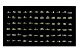 60 pieces Cz Wedding Ring Set - Rings