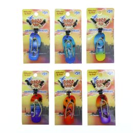 60 pieces Coral Bead Accent Wooden Sandal Pendant Necklace Assorted - Necklace