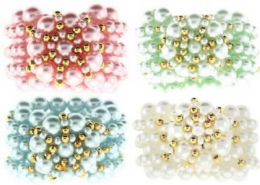 60 pieces Beaded ScrunchiES - Hair Scrunchies