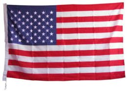 60 pieces Large  3' X 5' American Flags - Flag