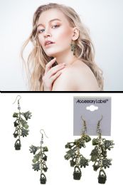 Hippie Charm Dangle Earrings GolD-Tone