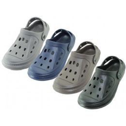 Wholesale Footwear Men's Super Soft Eva Clogs Sandals Assorted Colors