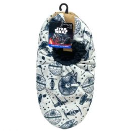 Wholesale Footwear Fuzzy Babba 1 Pack Mens Slippers Star Wars Lisence In Size M/l