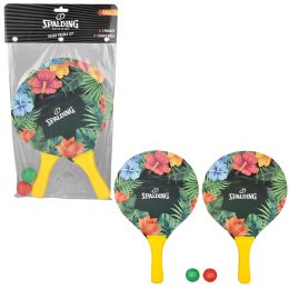 12 pieces Spalding Beach Paddle Set - Lawn Games