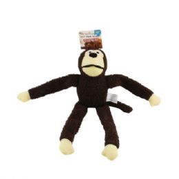 6 pieces 16.5" Plush  Monkey Dog Toy - Pet Toys