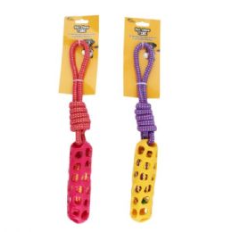 6 pieces Durable Squeaky Textured Grip Surface Dog Toy  In Assorted Colors - Pet Toys