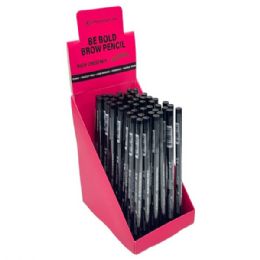 96 pieces Be Bold Rich Chestnut Brow Pencil In Countertop Display - Eye Shadow & Mascara