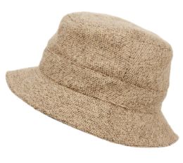 12 pieces Reversible Wool/poly Bucket Hats Assorted - Bucket Hats