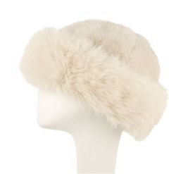 12 pieces Winter Fur Hats W/fleece Lining Assorted - Fashion Winter Hats