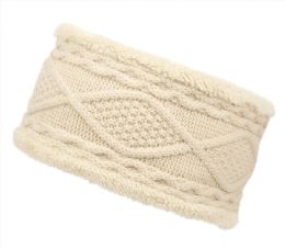12 pieces Knit Winter Headband With Sherpa Lining Assorted - Headbands
