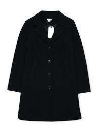 24 Pieces Womens Midi Wool Coat In Black Assorted Sizes S-xl - Women's Winter Jackets