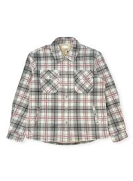 12 Pieces Ladies Plush Shirt Jacket With Sherpa Lining In Gray Assorted Sizes S-xl - Women's Winter Jackets