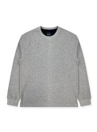 24 Pieces Mens Thermal Top Crew Neck In Navy Assorted Sizes S-2xl - Mens Thermals