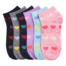 432 Pairs Mamia Spandex Socks (lovlov) 9-11 - Womens Crew Sock