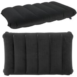 20 Wholesale BloW-Up Inflatable Pillow - Black