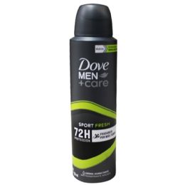 12 Pieces 150ml 45785 Dove Bs Sports Active - Deodorant