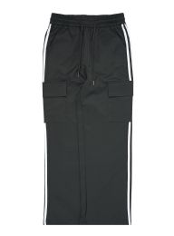 24 Pieces Womens Wide Leg Cargo Pants Sizes S-Xl In Gray - Womens Pants