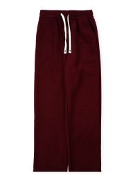 24 Pieces Womens Wide Leg Corduroy Pants Assorted Sizes S/m And L/xl In Burgundy - Womens Pants