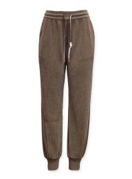 24 Pieces Ladies Flare Pants Assorted Sizes S/m And L/xl In Beige - Womens Pants