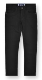 24 Pieces Boy's Faded Skinny Jeans In Black - Boys Jeans & Pants