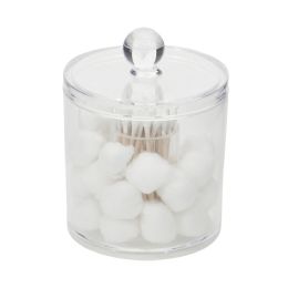 12 pieces of Cotton Ball Organizer With Cotton Balls And Cotton Swabs