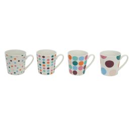 24 of Polka DoT-Printed Ceramic Mug, Assorted Colors