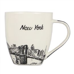 Cities 17 Oz. Bone China Mug