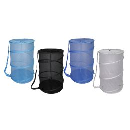 12 pieces Mesh Barrel Laundry Hamper - Laundry Baskets & Hampers