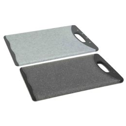 24 pieces Double Sided 8-inch X 11.5-inch Granite Plastic Cutting Board - Cutting Boards