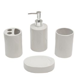 12 pieces Celestail 4 Piece Ceramic Bath Accessory Set, White - Shower Accessories