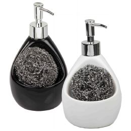 12 pieces Soap Dispenser With Sponge Holder - Shower Accessories