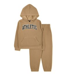 24 Pieces Boys 2pc Fleece Set Sizes 8-16 Beige - Boys Hoodies and Sweaters