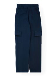 24 Pieces Boys Fleece Cargo Pants Sizes 4-7 Navy - Boys Jeans & Pants