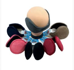 24 Pieces Earmuffs [solid Colors] *plush - Ear Warmers