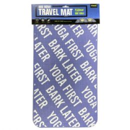 12 pieces of Mod Dog 21"x14.5" Purple Yoga Matt Designed Feeding Mat