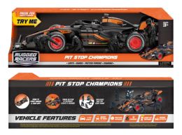 12 Pieces 1:12 PIT STOP CHAMPION CAR- ORANGE - Boys Toy Sets